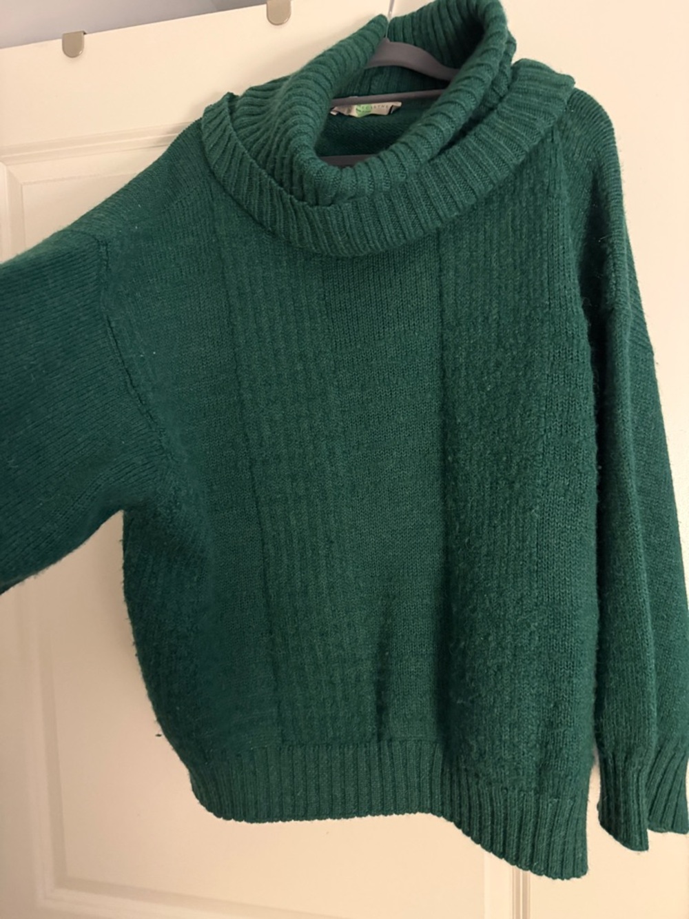 Stella McCartney Emerald Green Turtleneck Sweater